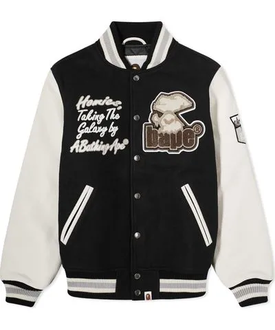 A Bathing Ape Men's Bathing Ape Varsity Jacket