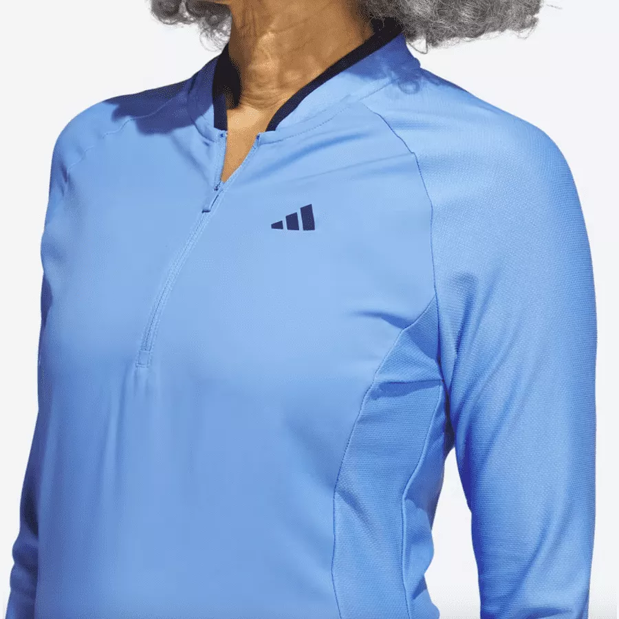 Adidas Long Sleeve Golf Dress - Blue