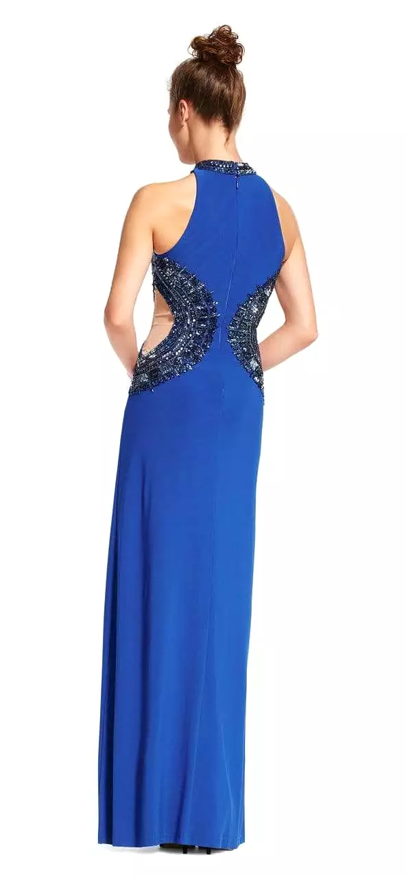 Adrianna Papell - Halter Neck Sheath Dress AP1E200688