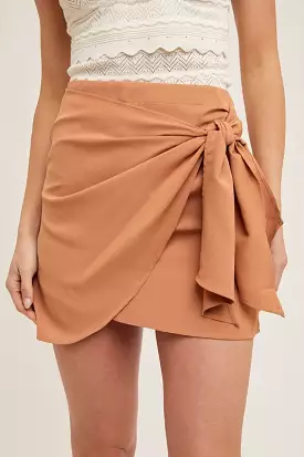 Aritza Mini Wrap Skirt