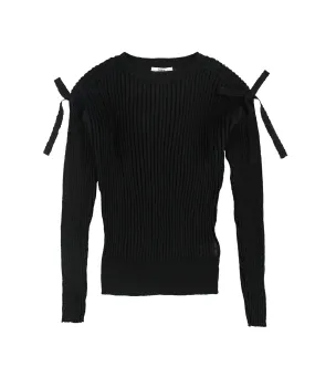 Bar Iii Womens Ribbed Knit Sweater