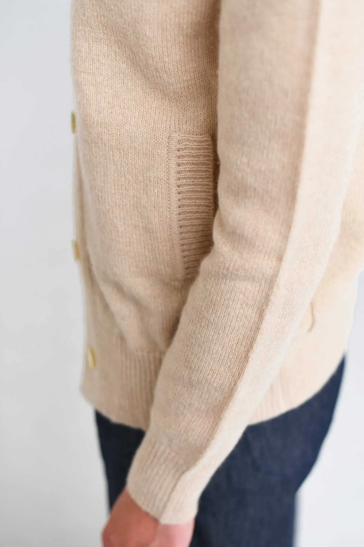 Barnett Hoodie sweater - Wheat