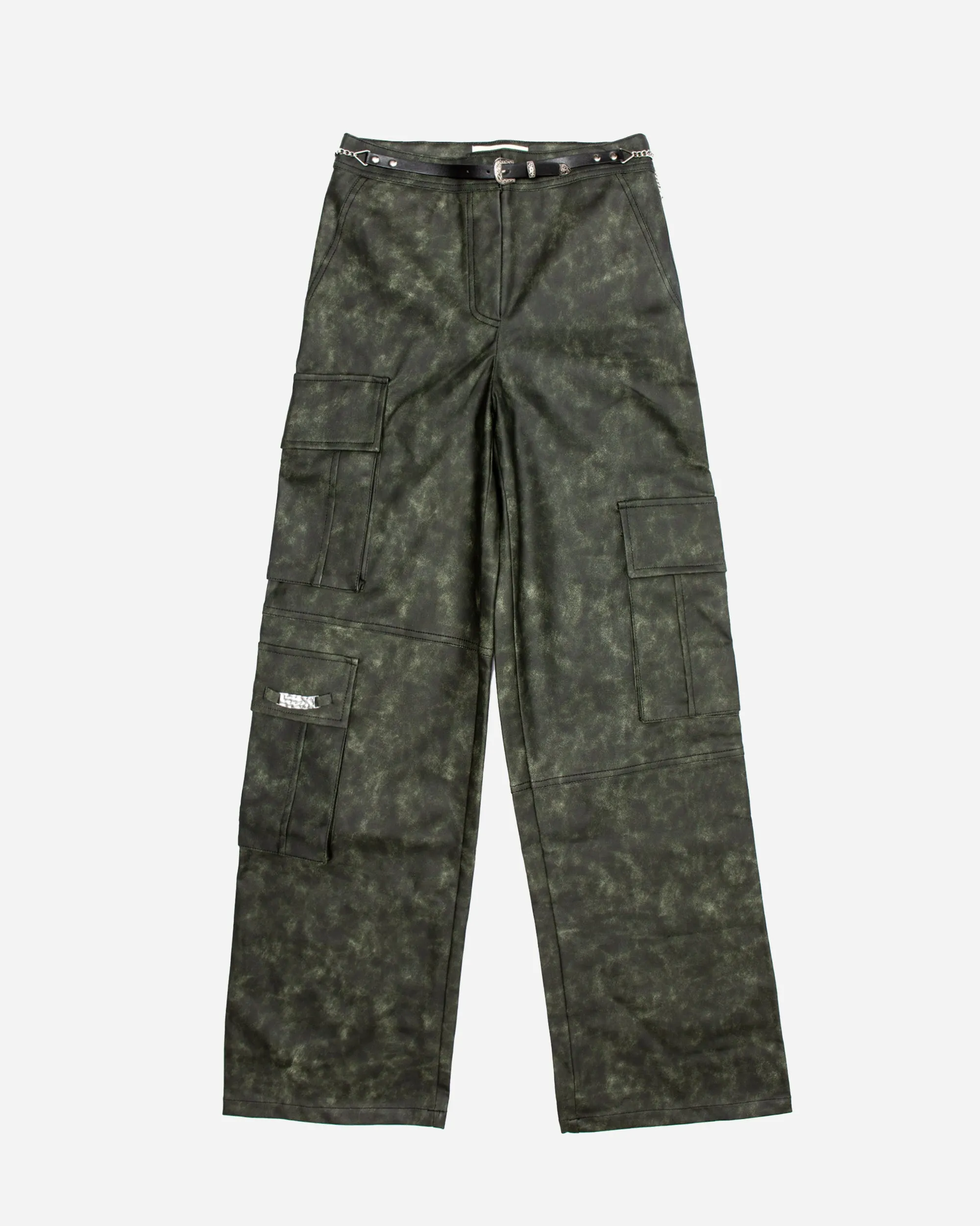 Belted Cargo Pants