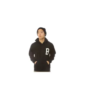 Black Scale Mens The B Logo Pullover Hoodie Sweatshirt