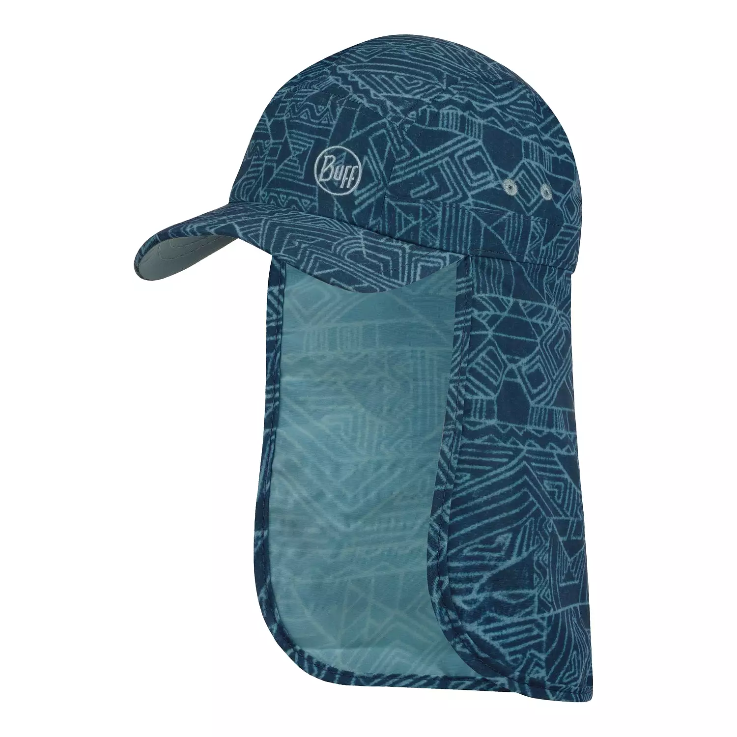 Buff Kasai Night Blue Youth Sahara Cap