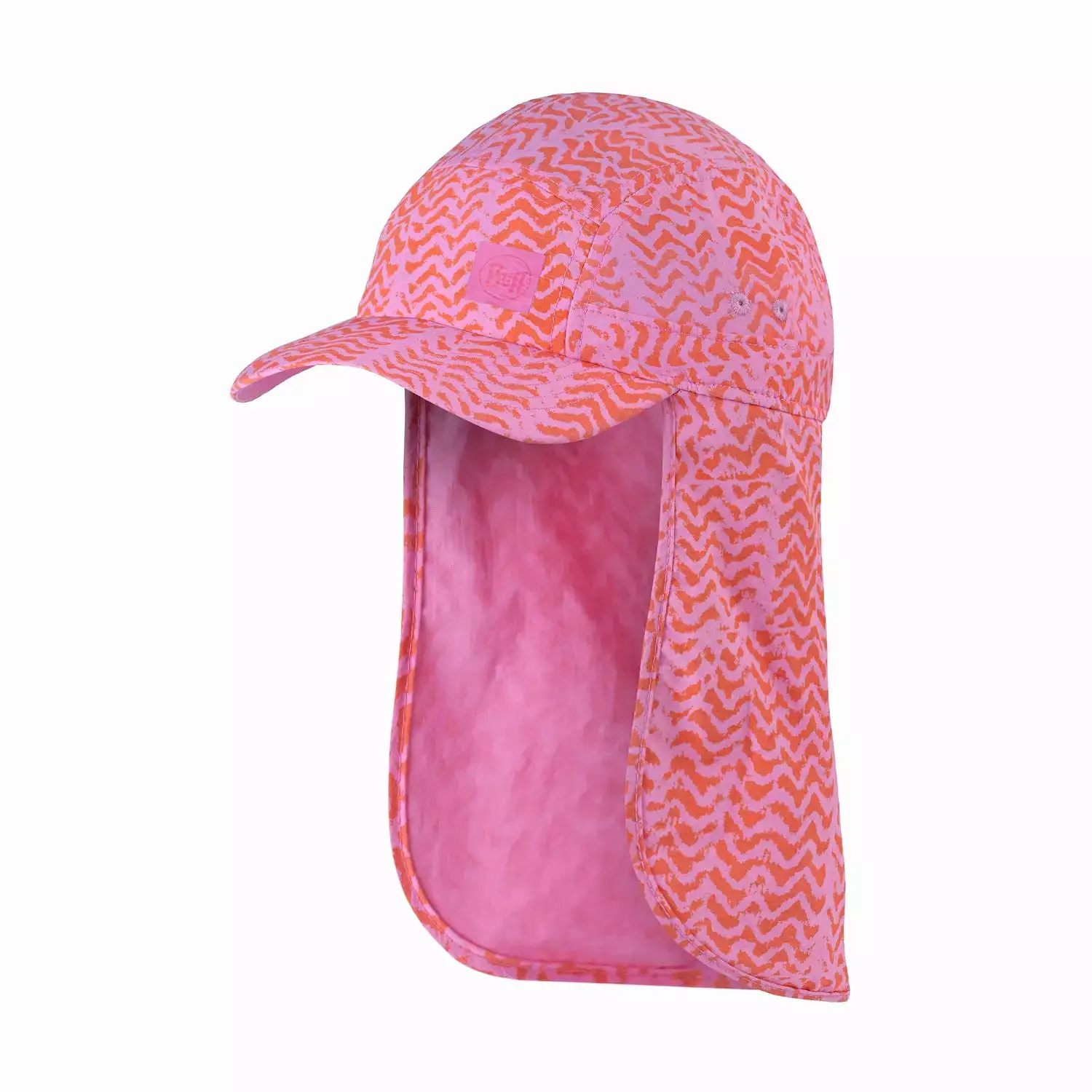 Buff Kumkara Fuchsia Youth Sahara Cap