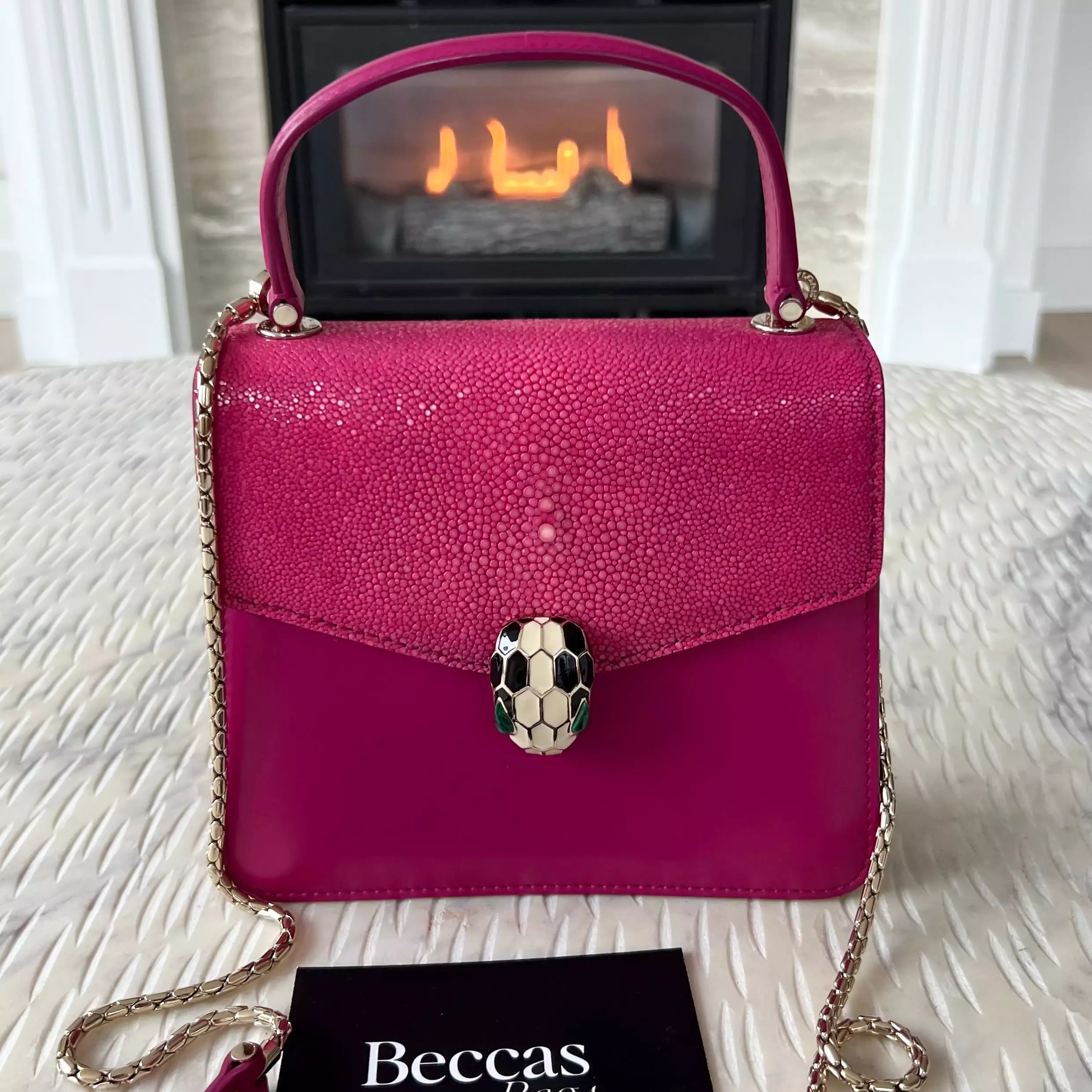 BVLGARI Serpenti Forever Crossbody Bag