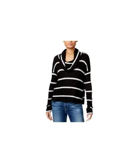 Chelsea Sky Womens Striped Knit Sweater