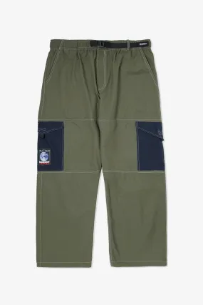 Contrast Cargo Pants