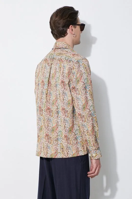 Corridor jacket Paisley Jacquard Military Jacket men's MJ0026