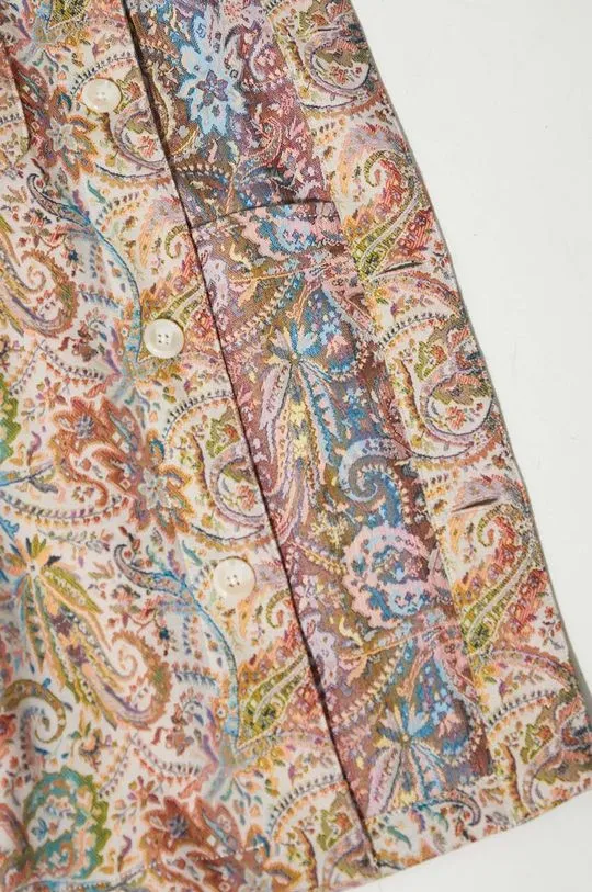 Corridor jacket Paisley Jacquard Military Jacket men's MJ0026