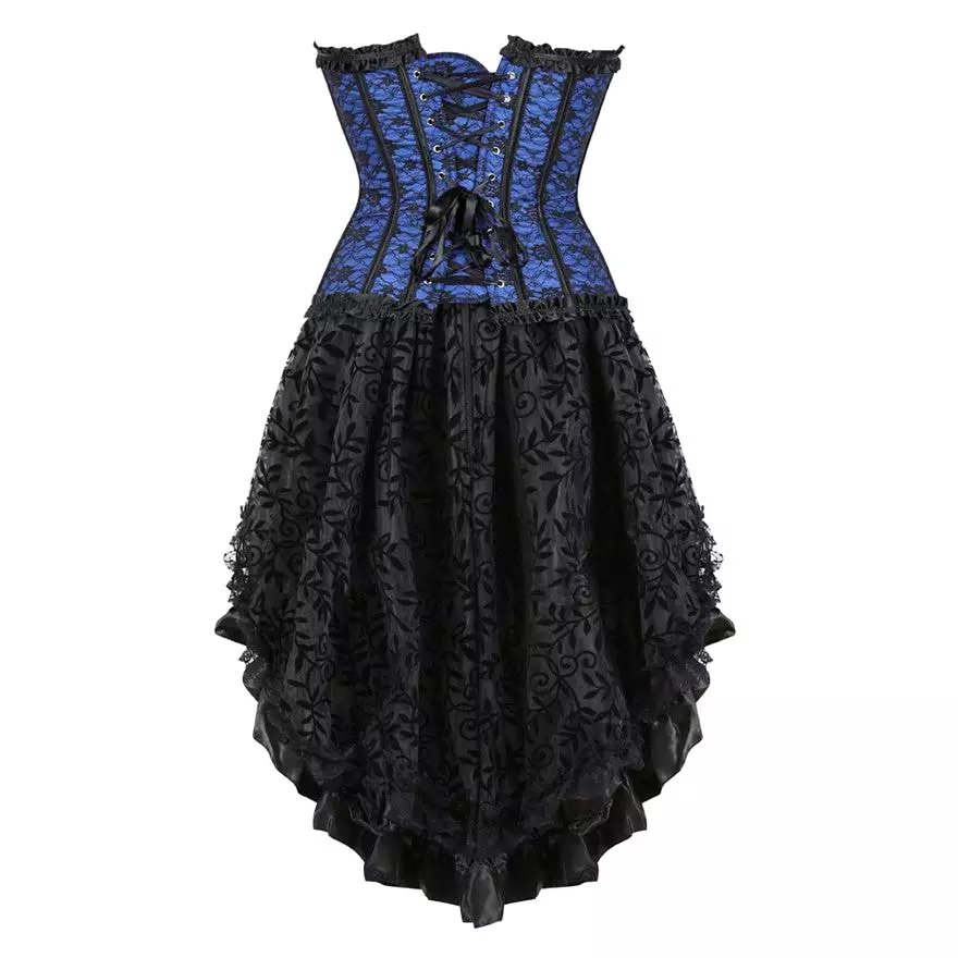 Corset Dress Drag Bratislava (Blue)