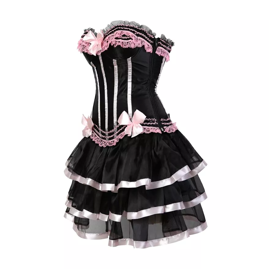 Corset Dress Drag Timon (Pink)