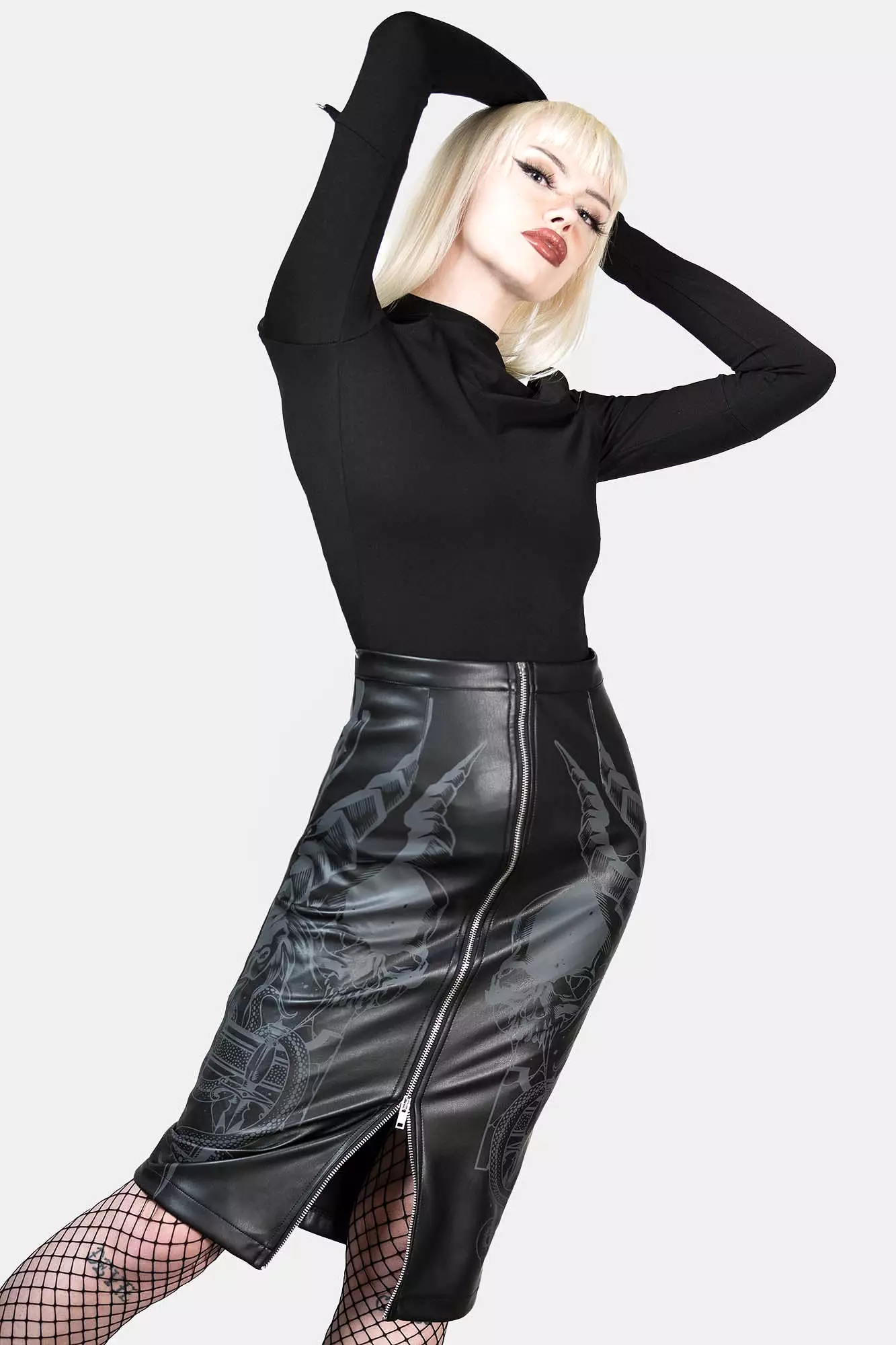 Darkest Myth Pencil Skirt