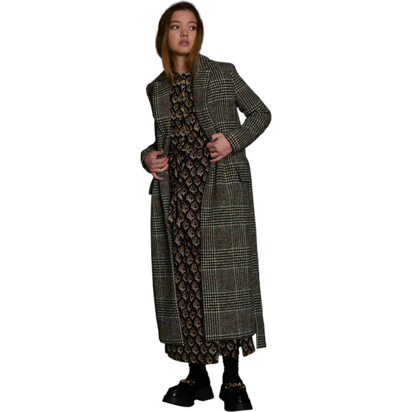 dRA Women's Maggie Coat, Raven Plaid