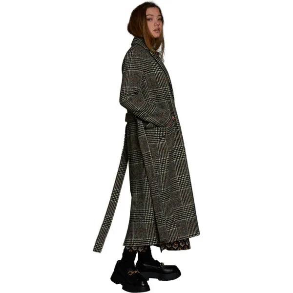 dRA Women's Maggie Coat, Raven Plaid