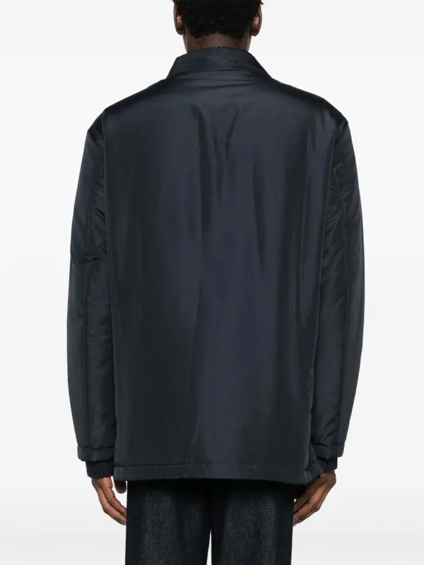 Emporio Armani Nylon Caban Coat