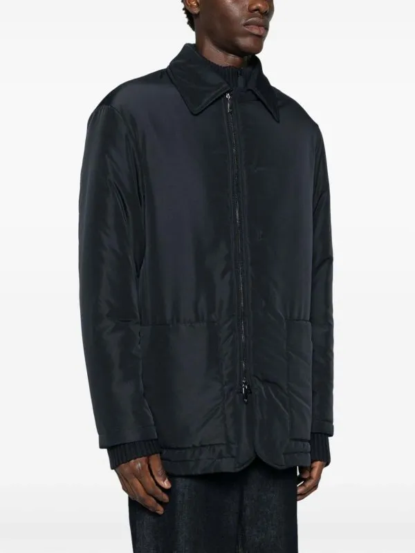 Emporio Armani Nylon Caban Coat