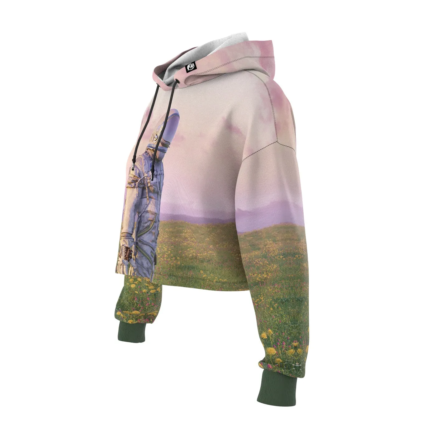 Fields Cropped Hoodie