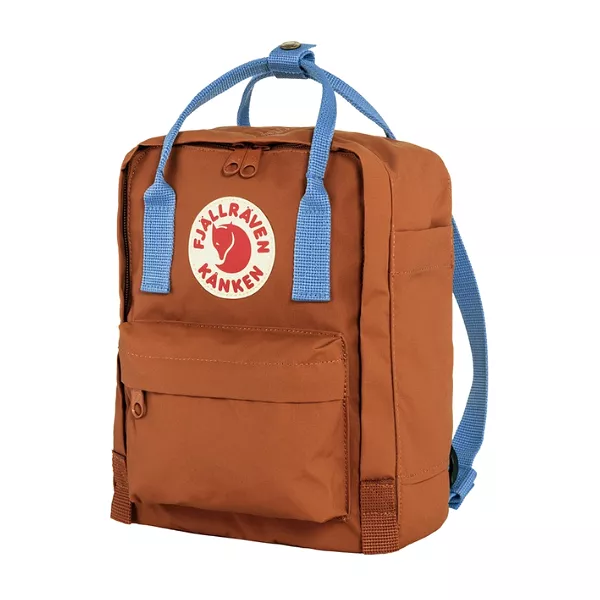 Fjallraven Kanken Mini Backpack - Terracotta Brown/Ultramarine