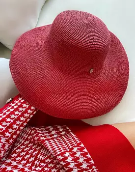 Foldable Wide Brim Straw Hat