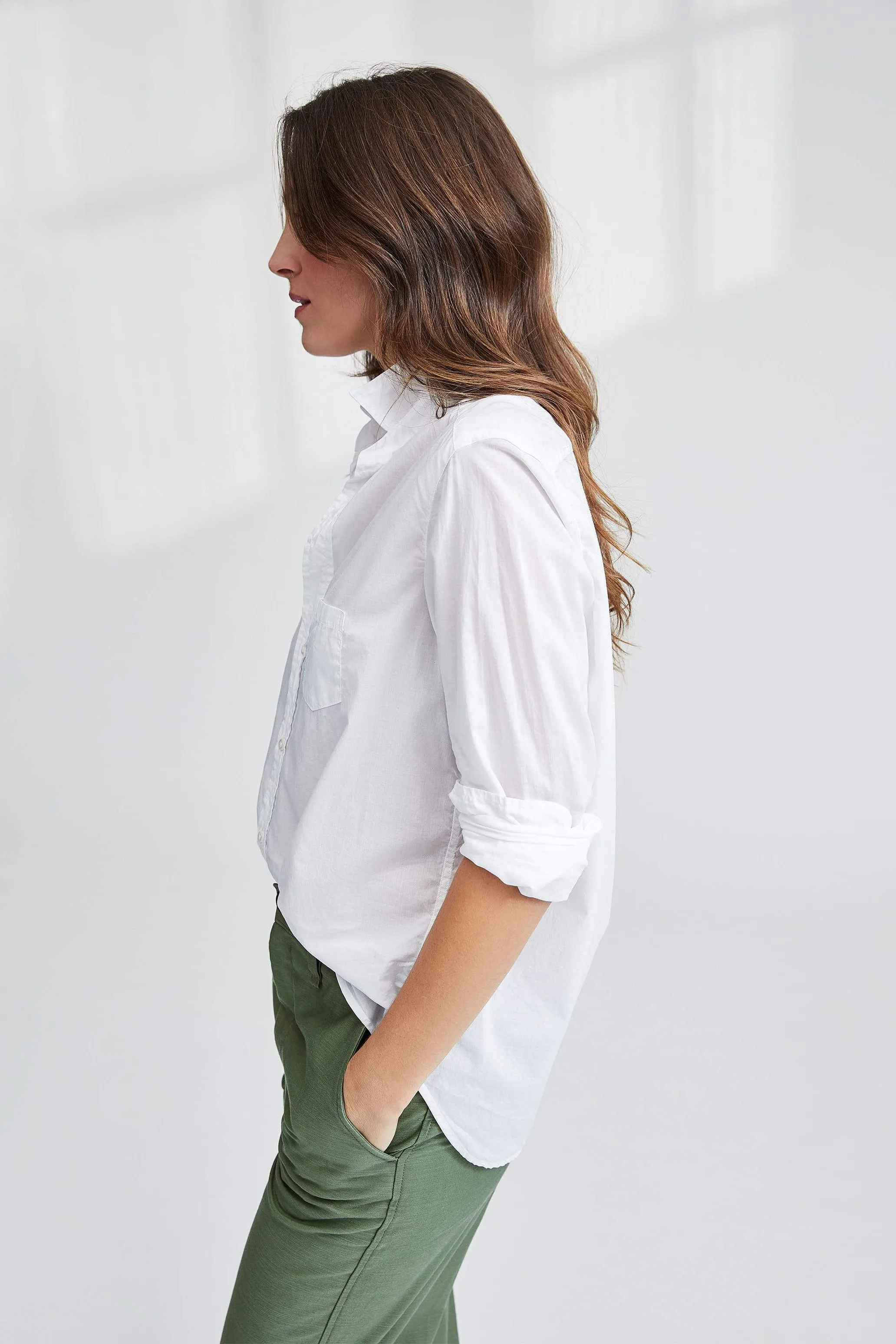 Frank & Eileen Eileen Shirt in Featherweight White