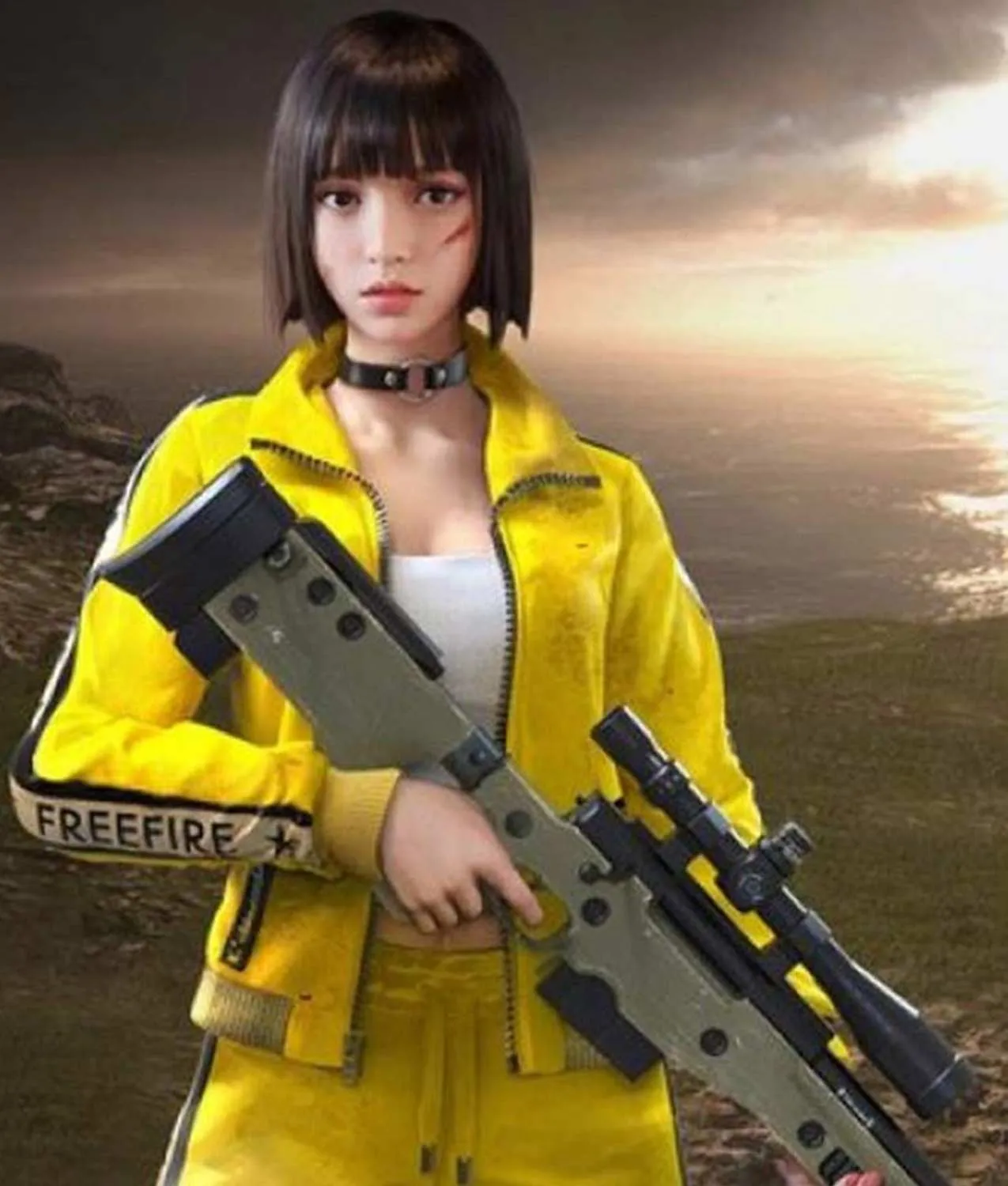 Free Fire Kelly Jacket - Videogame Women Jacket