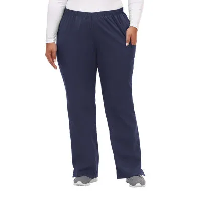 Fundamentals By White Swan 14720 Cargo Womens Plus Scrub Pants