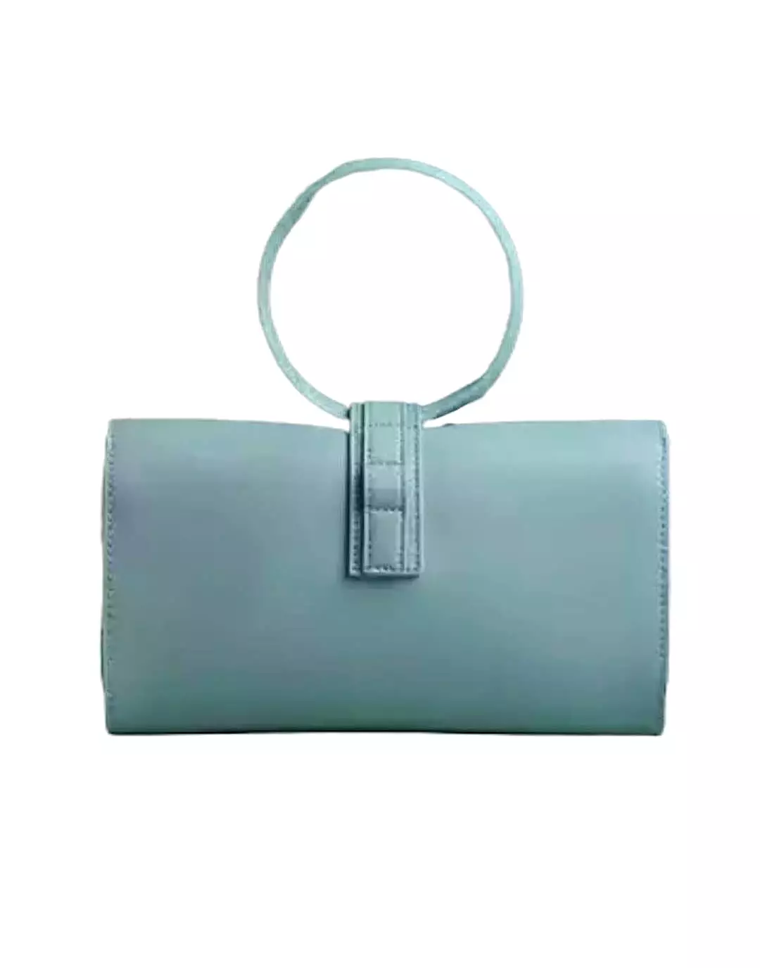 Geometrical Genuine Leather Handbag