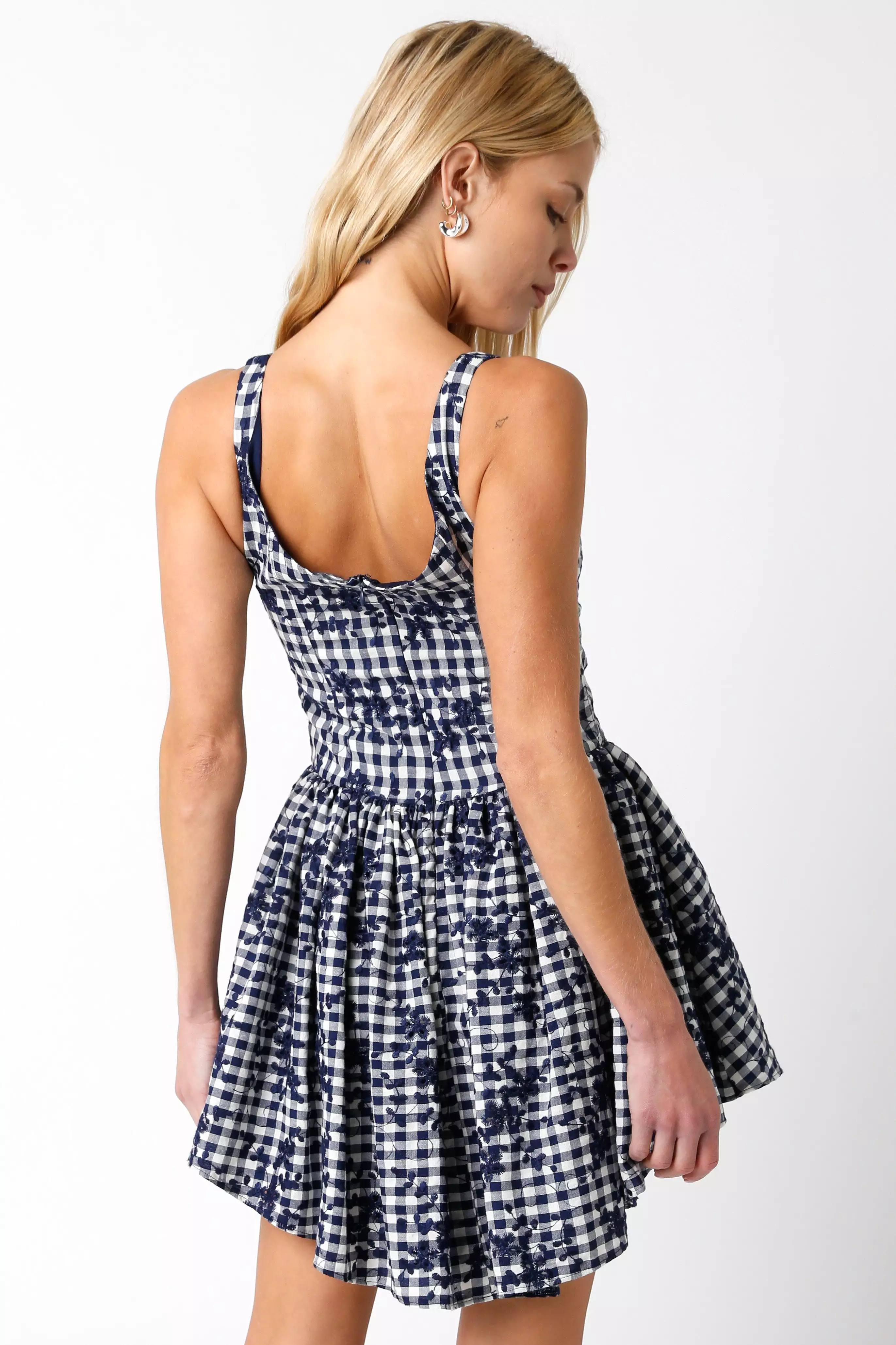 Gingham Corset Dress