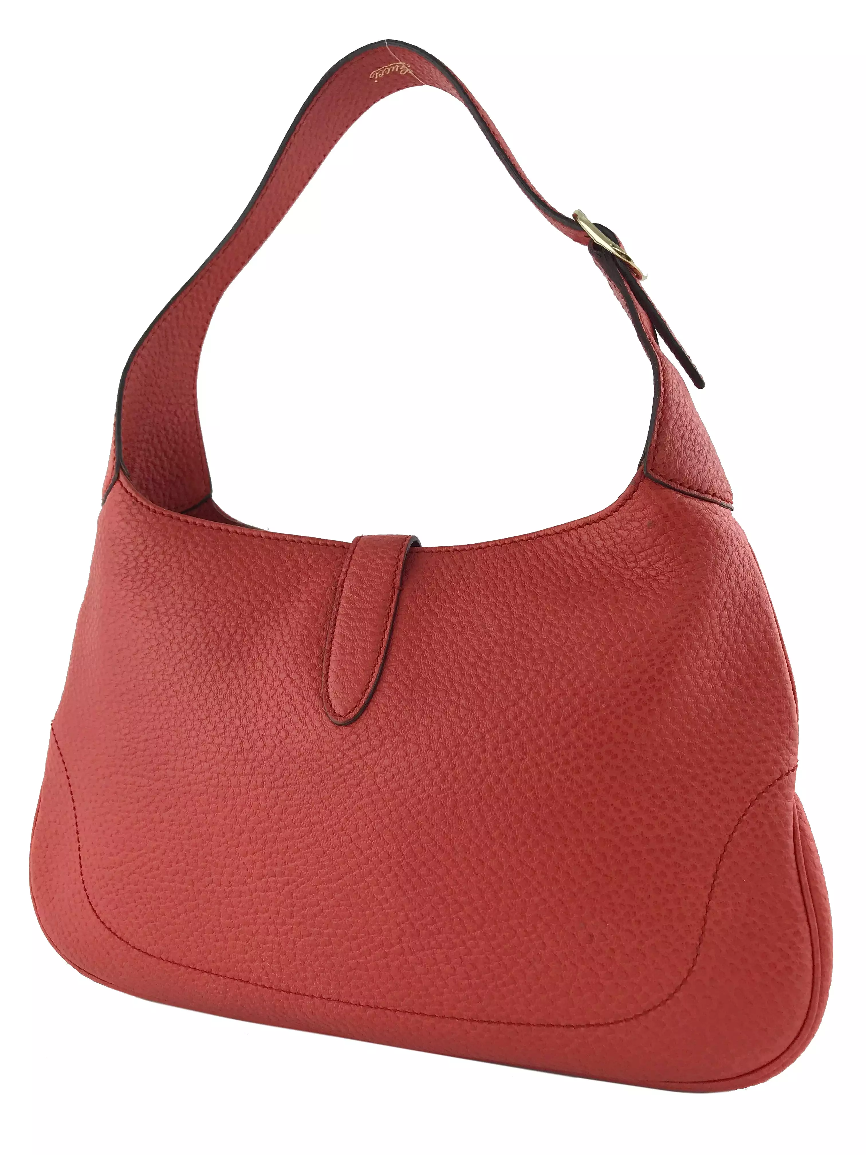 Gucci Leather Small Jackie O Hobo Bag