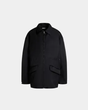 Jacket In Black Nylon 