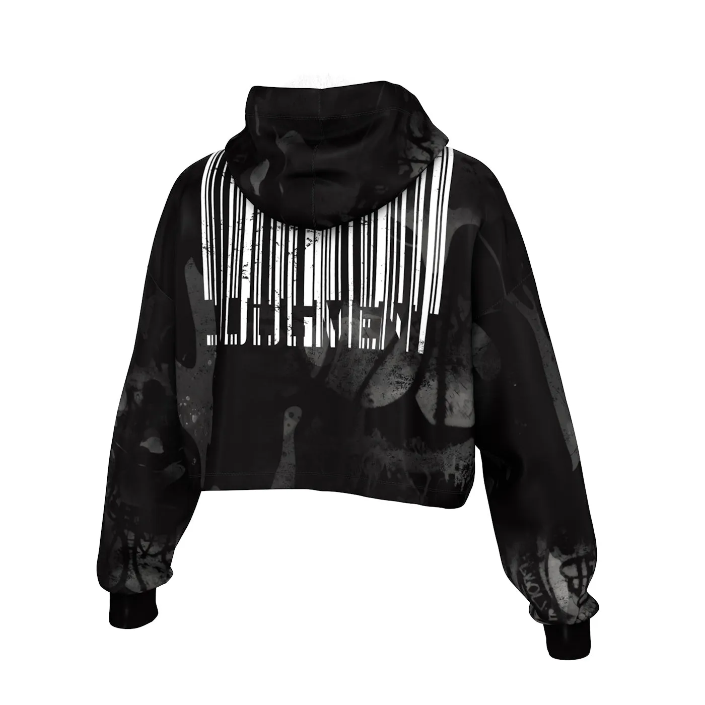 Judgment Cropped Hoodie