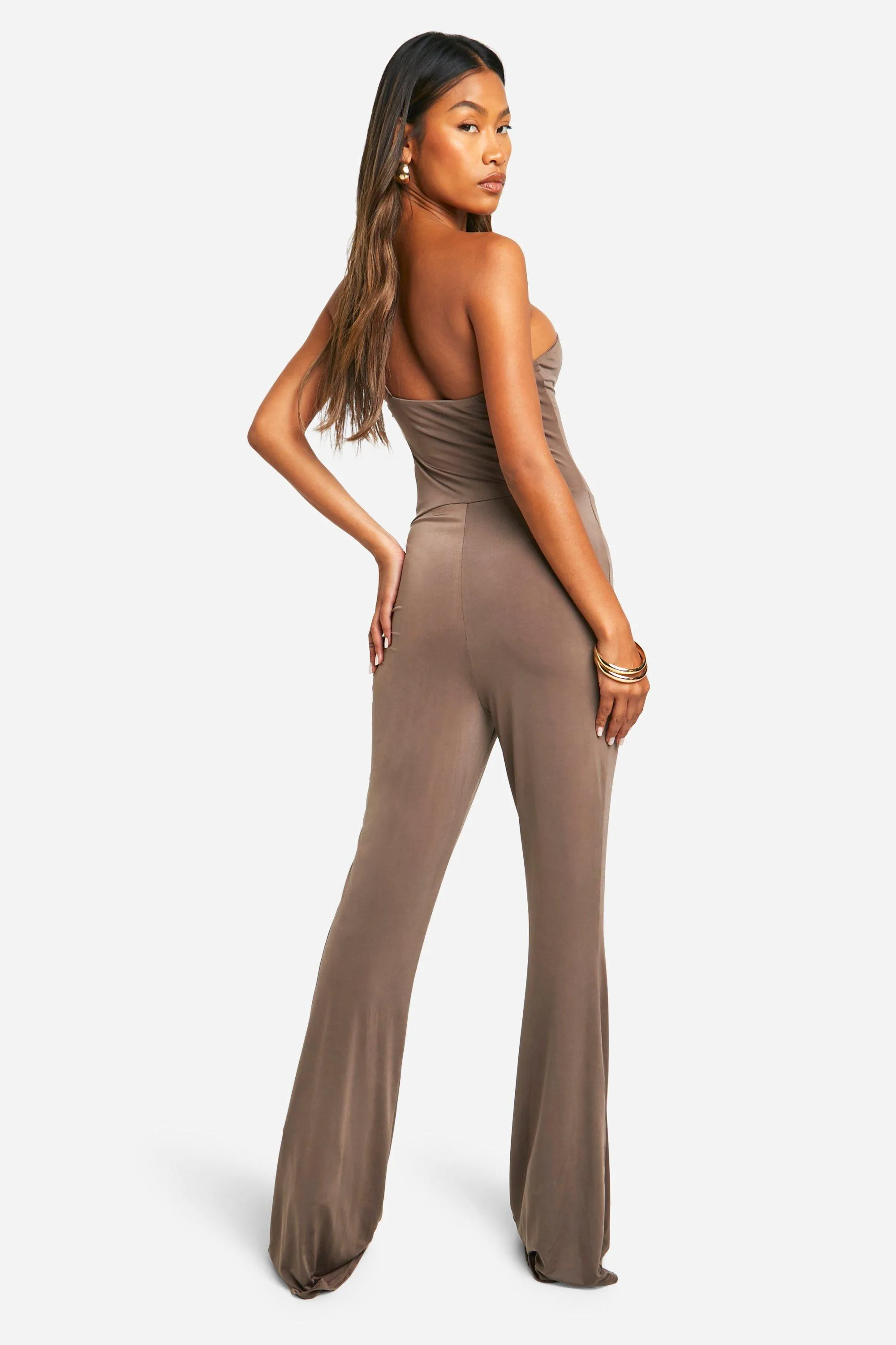 Jumpsuits | Cut Out Wide Leg Jumpsuit | boohoo