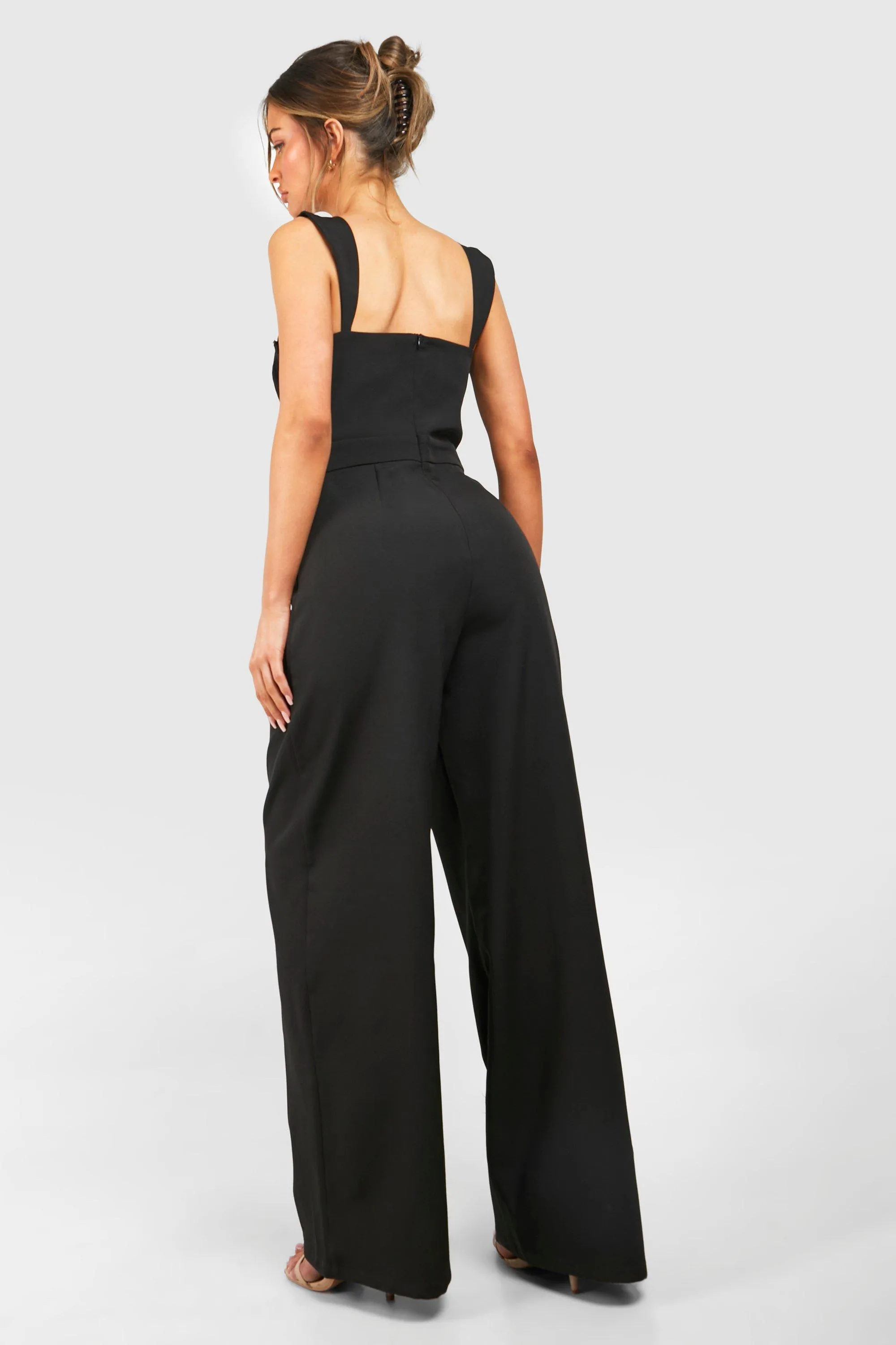 Jumpsuits | Lace Cup Detail Jumpsuit | boohoo