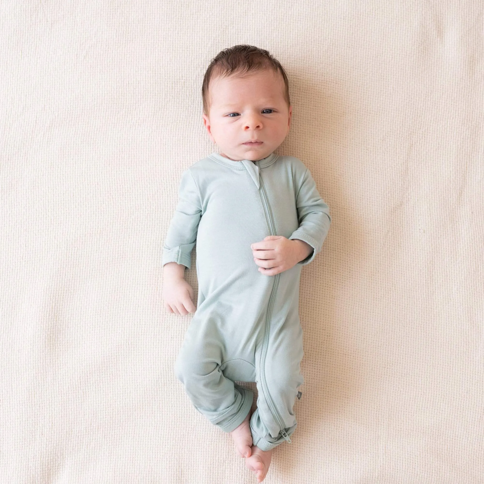 Kyte Baby - Zipper Romper - Sage