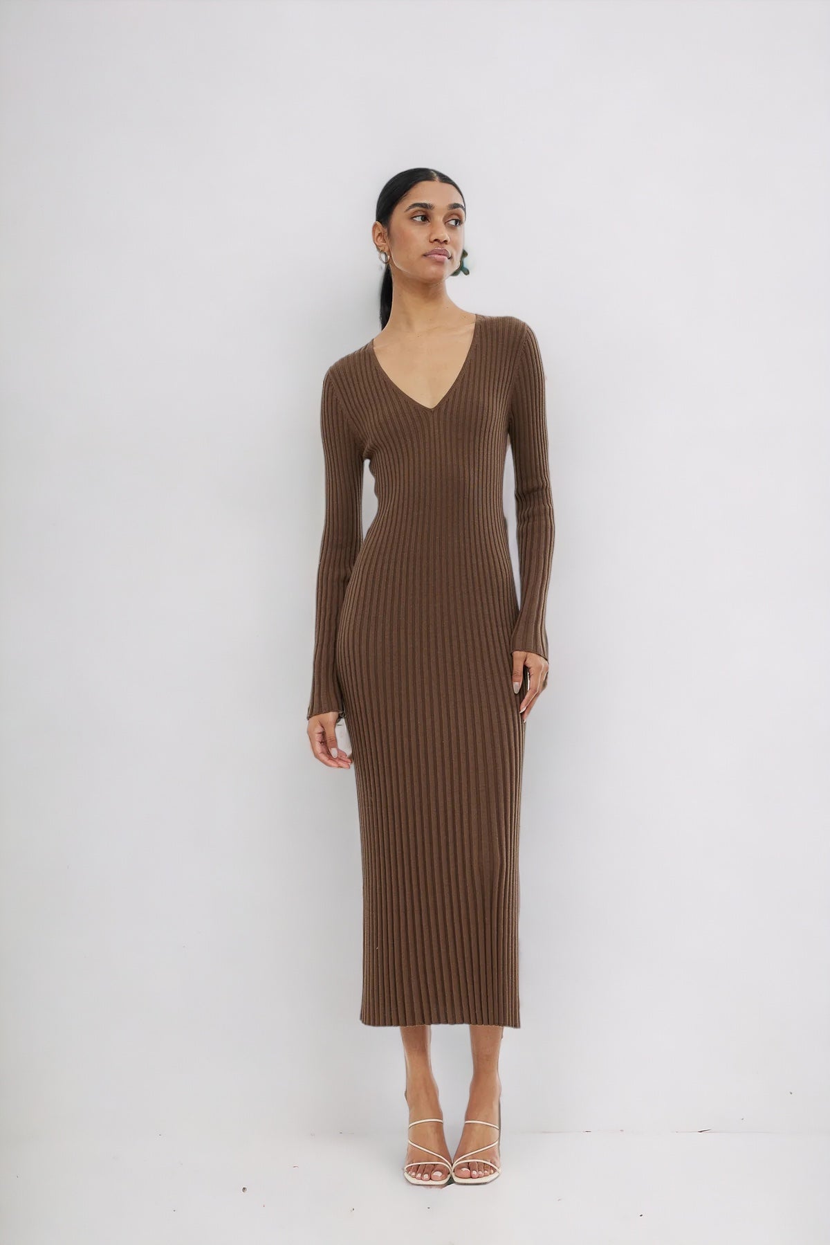 Lani Knit Dress | Mocha