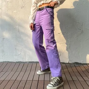 Lavender Cargo Pants