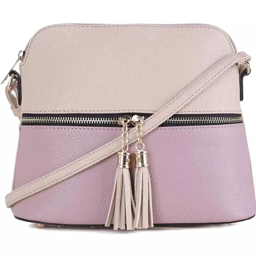 Lightweight Medium Dome Crossbody Bag