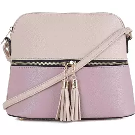 Lightweight Medium Dome Crossbody Bag