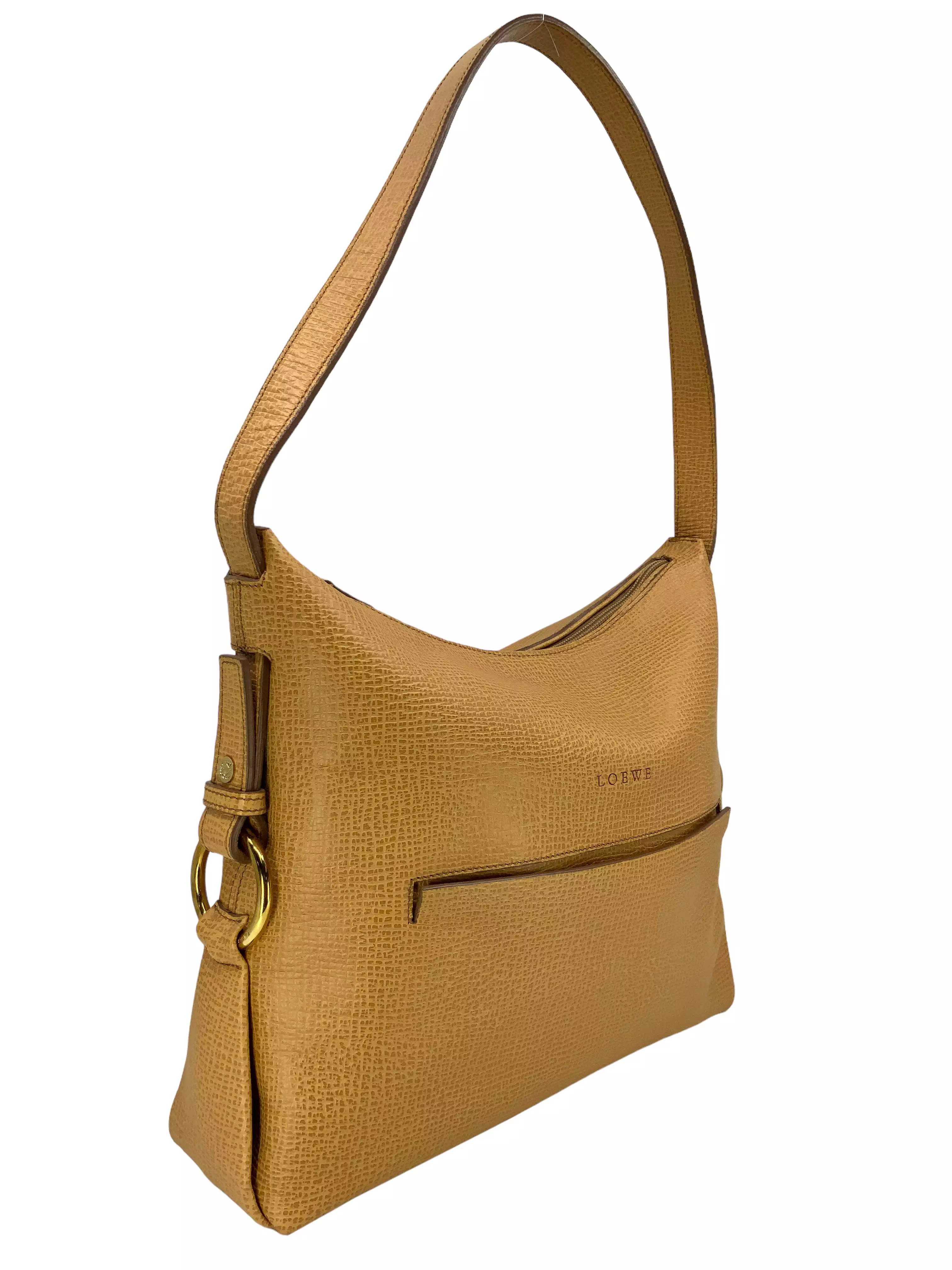 LOEWE Grained Leather Medium Hobo Bag