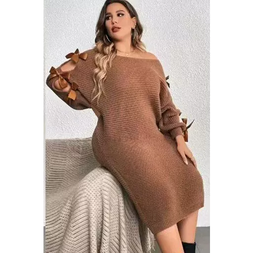 Long Sleeve Off Shoulder Dress