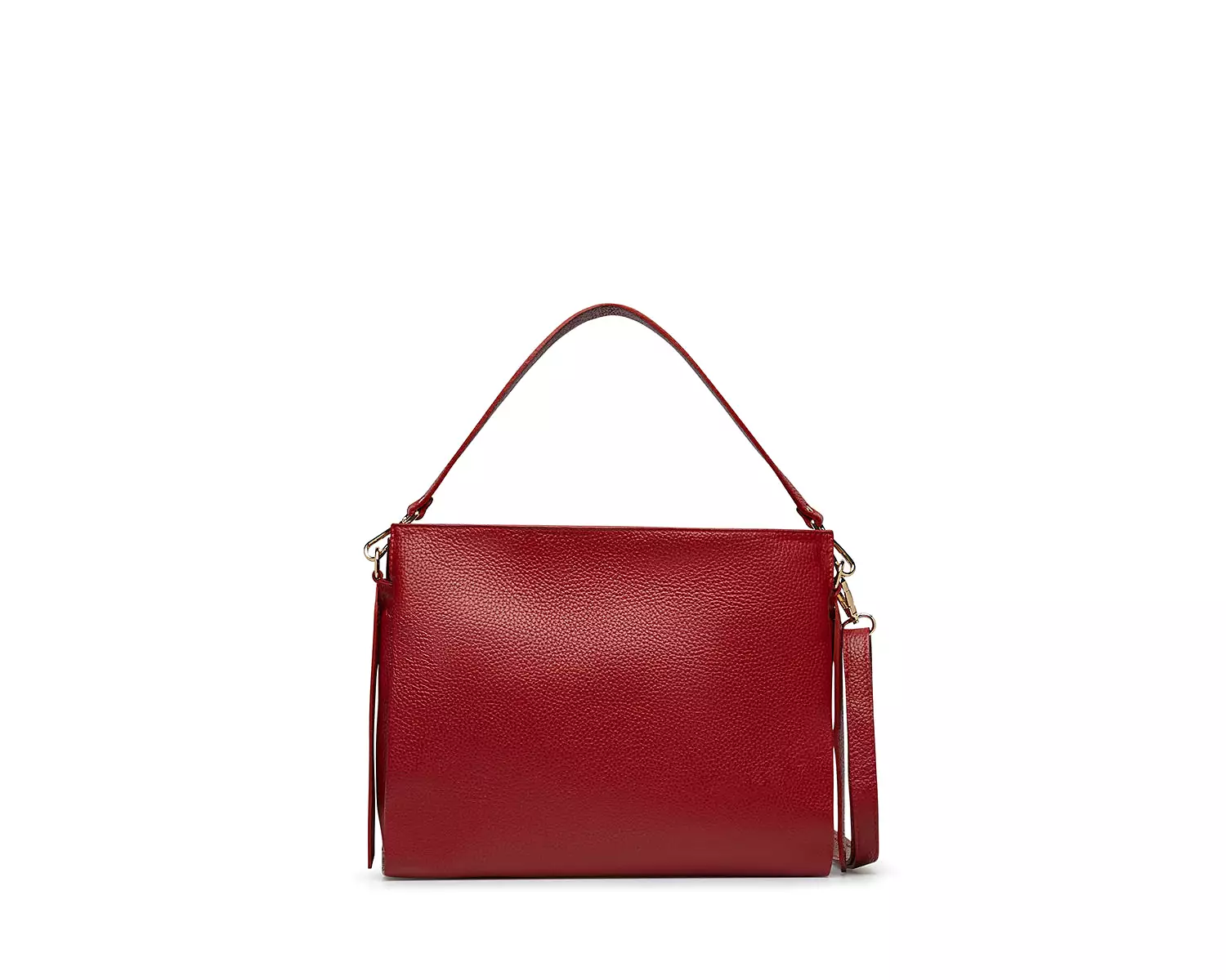 MARCO MOREO  Red Leather Shoulder  Bag