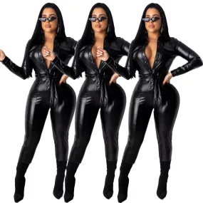 MBluxy Jumpsuits Leather