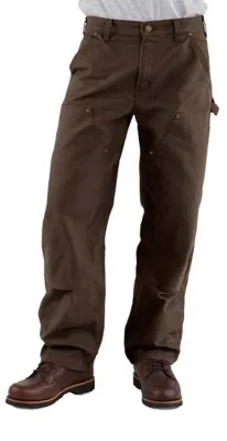 Men's Carhartt Double Front Washed Duck Loose-Original Fit Cargo Work Pants