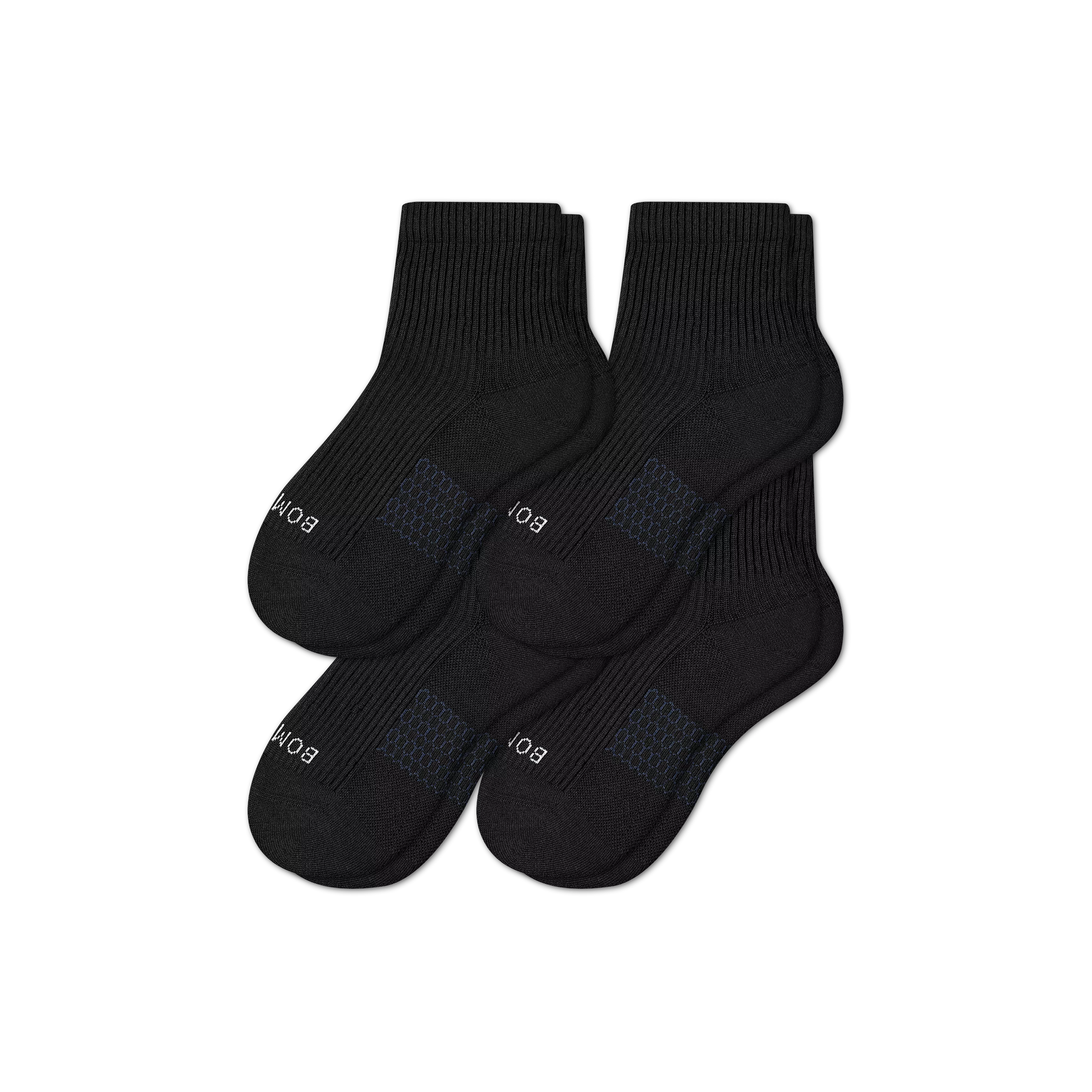 Men's Modern Rib Quarter Sock 4-Pack