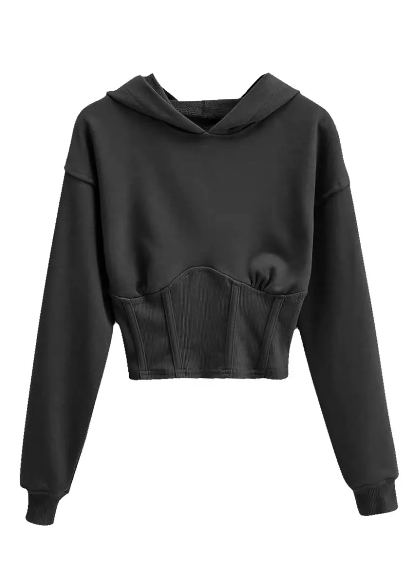 Noelle Cropped Hoodie