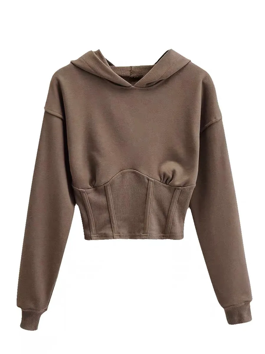 Noelle Cropped Hoodie