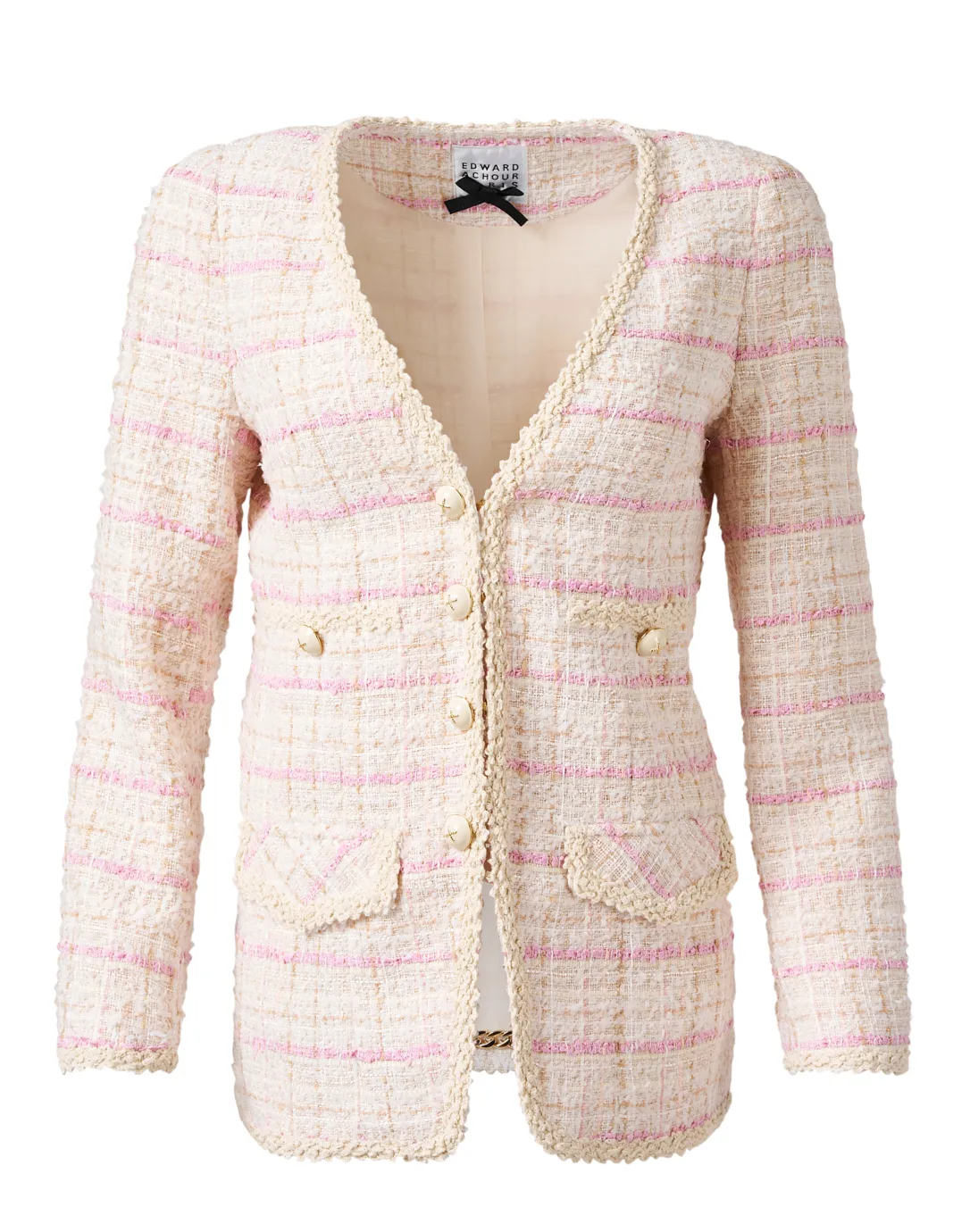 Pink Tweed Jacket