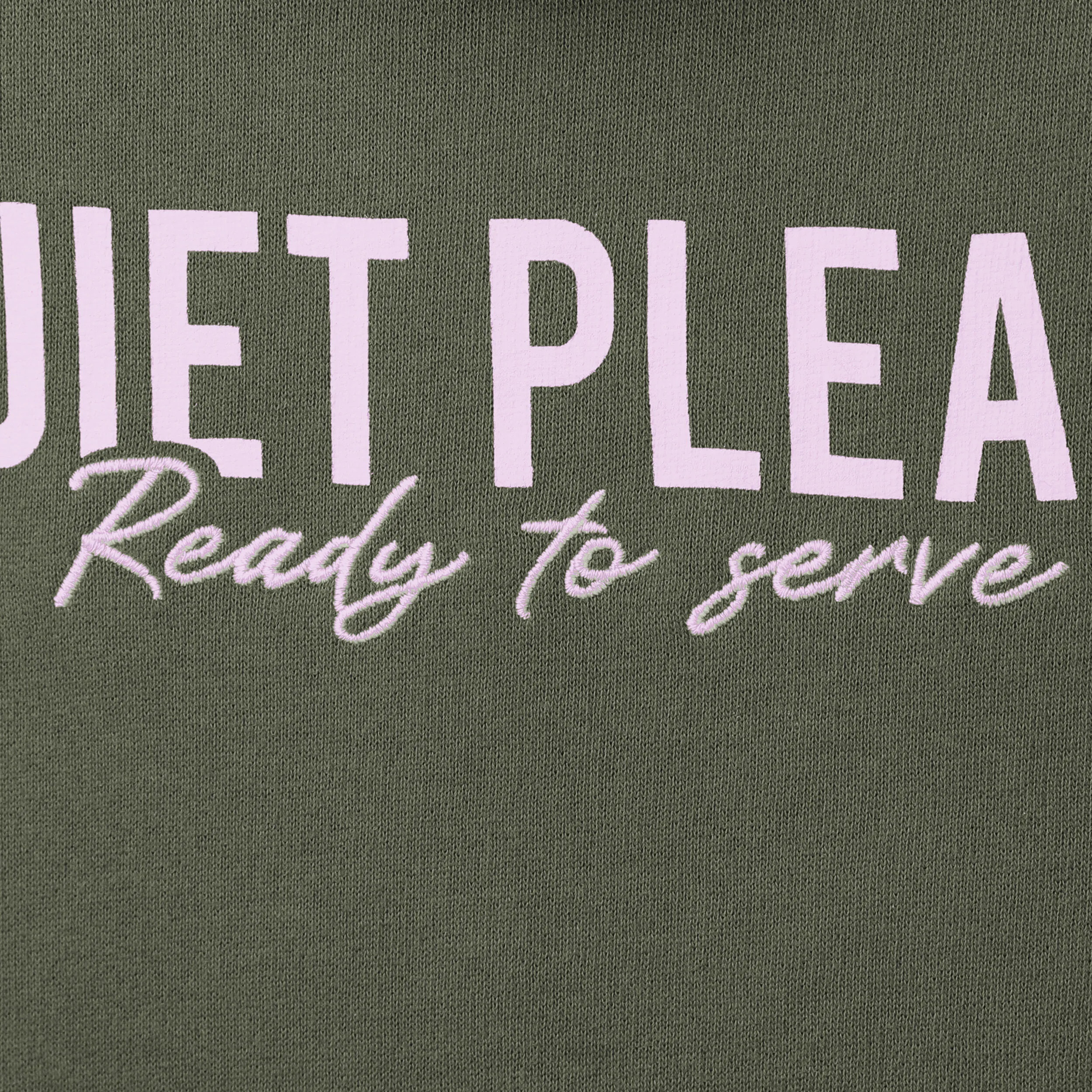 Quiet Please Ready To Serve Hoody Women